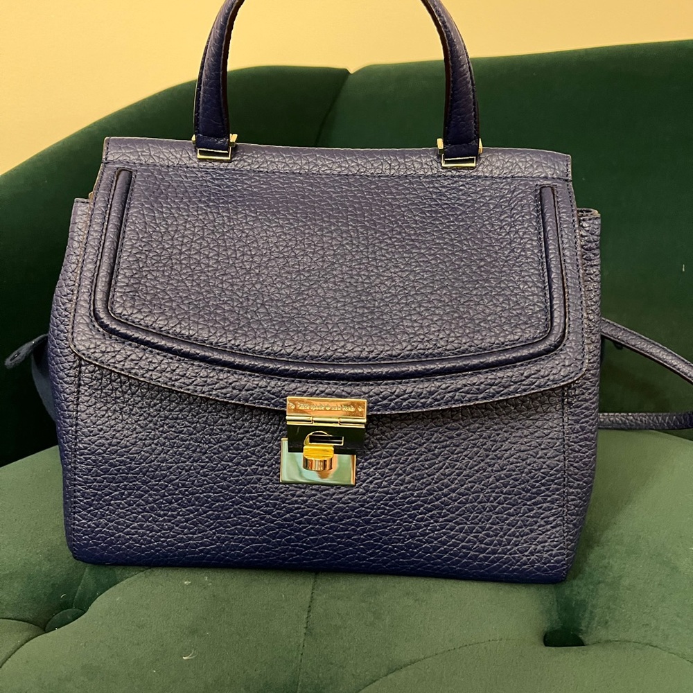 Kate spade pebbled leather handbag